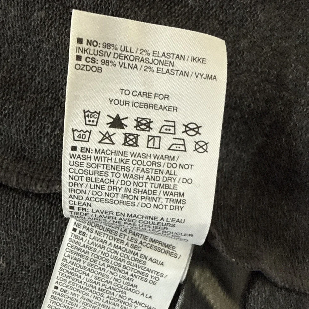 Icebreaker x TABI Goldwin Merino Wool Tech Blazer Men M Gray Sport Coat Travel
